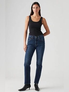 NWT Levi’s 501 Original High Rise Straight Leg Jeans 27x30  Vintage Wash